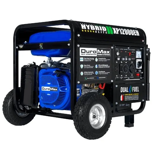 DuroMax DS12000EH 12,000 Watt Dual Fuel Portable Generators