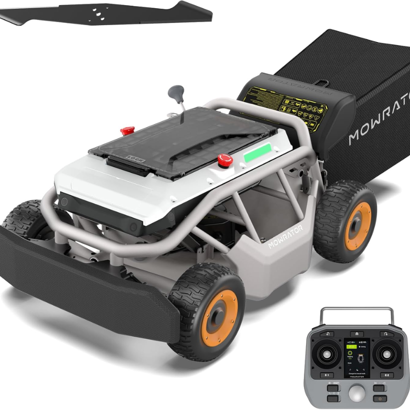 Mowrator 21in 4WD Remote Control Lawn Mower S1 0.75 Acre 37° Slope Climbing