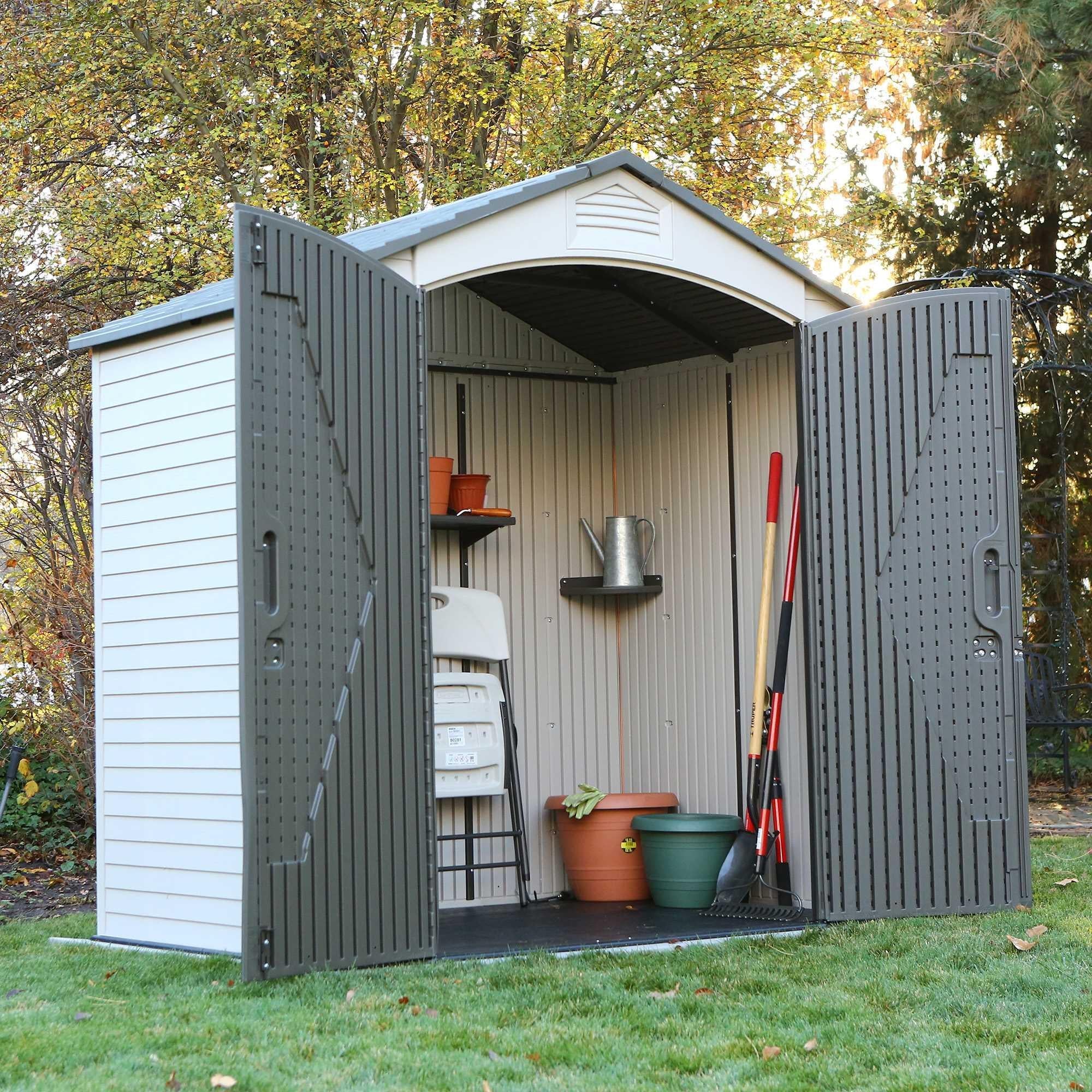 Lifetime 7 Ft. X 4.5 Ft. Outdoor Storage Shed – 60057