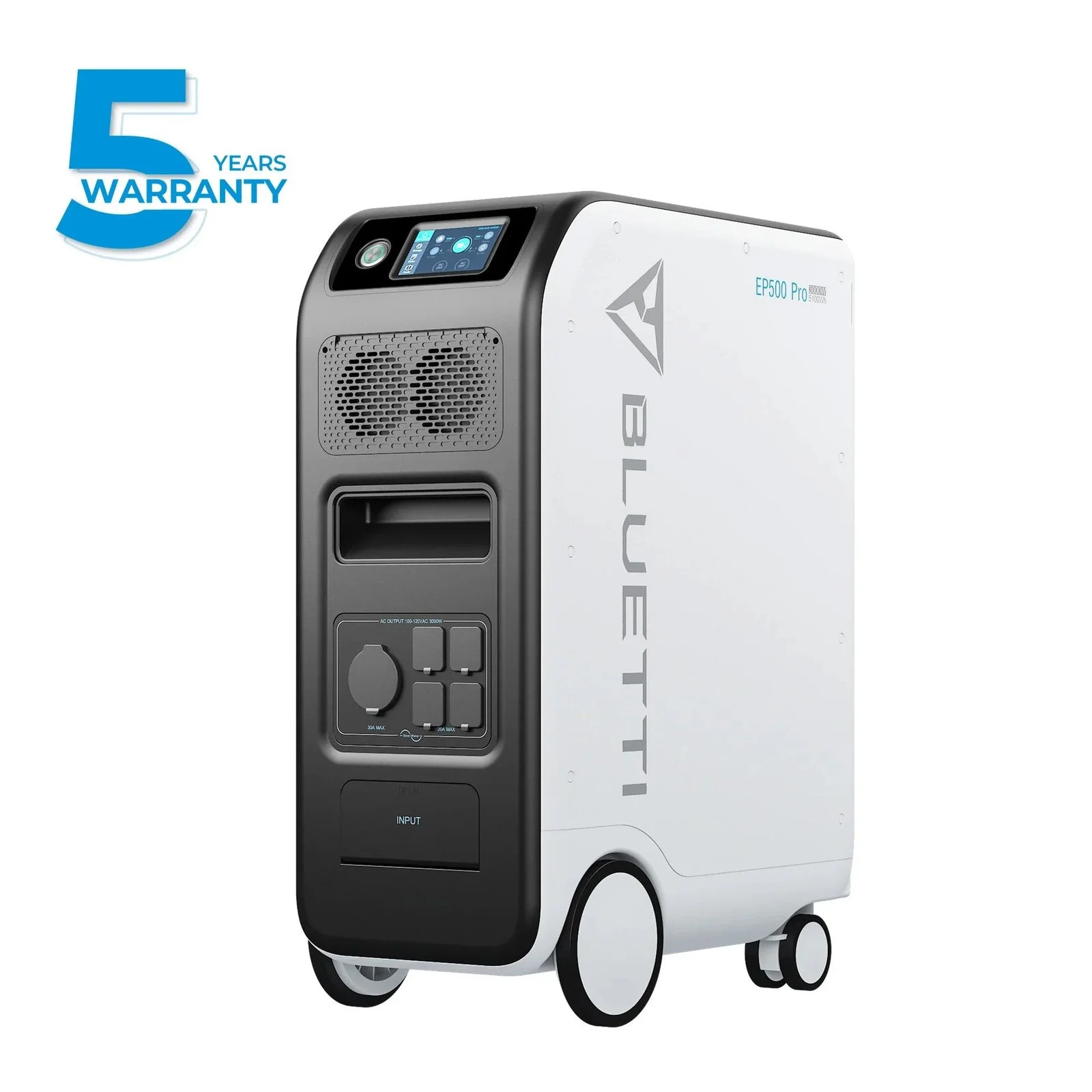 BLUETTI EP500Pro Solar Power Stations | 5100Wh | 6000W | 2400W Solar Inputs