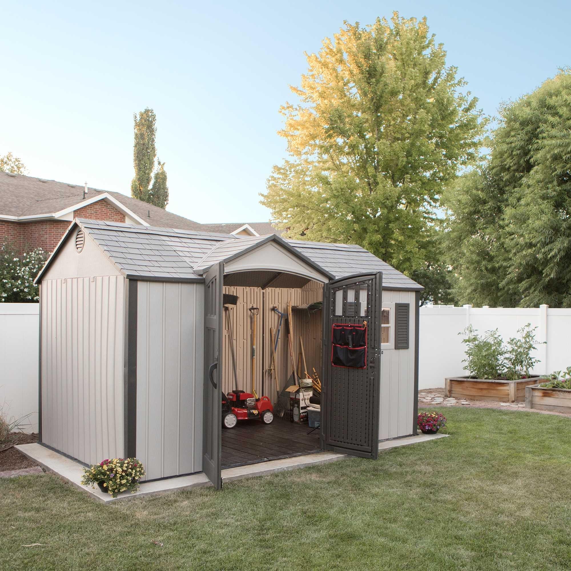 Lifetime 12.5 Ft. X 8 Ft. Outdoor Storage Shed – 60223