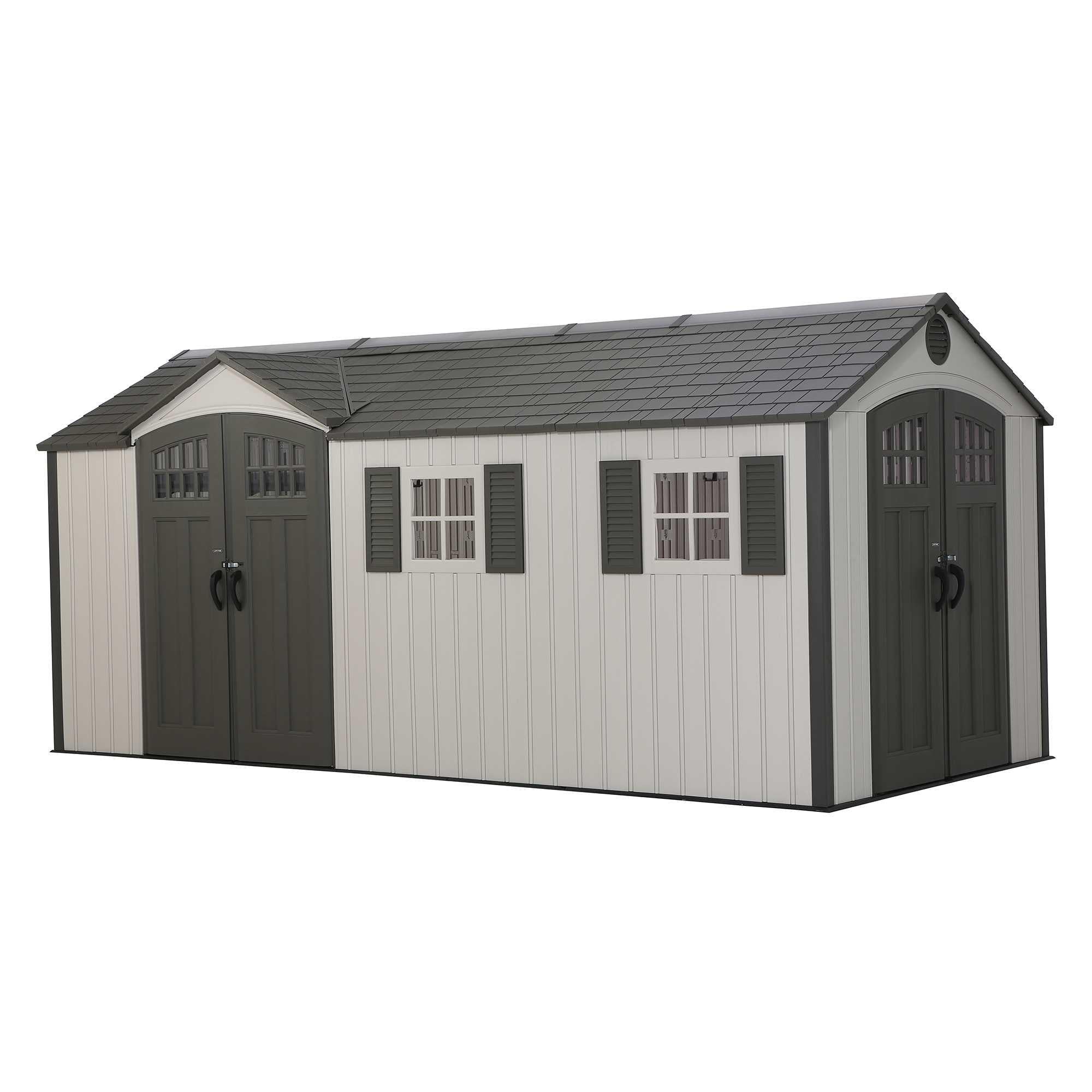 Lifetime 17.5 Ft. X 8 Ft. Outdoor Storage Shed – 60213