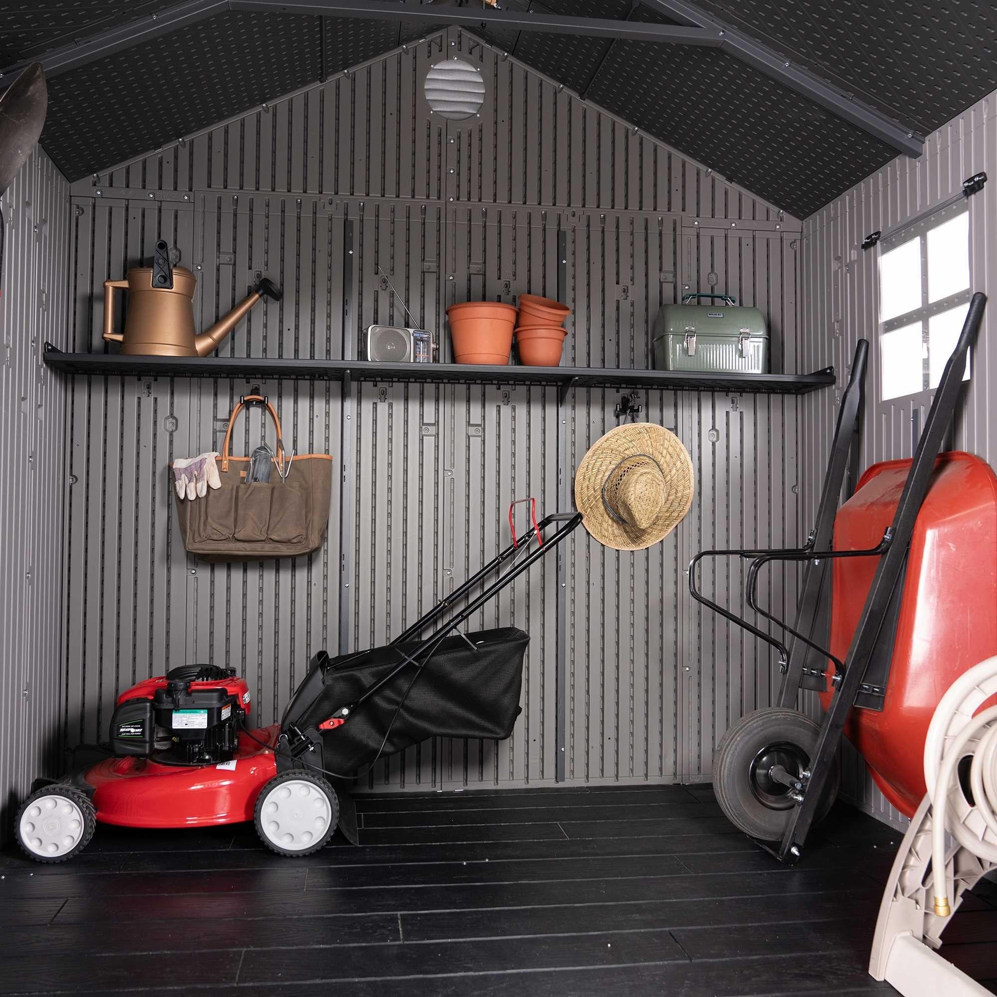 Lifetime 8 Ft. X 7.5 Ft. Outdoor Storage Shed – 60354