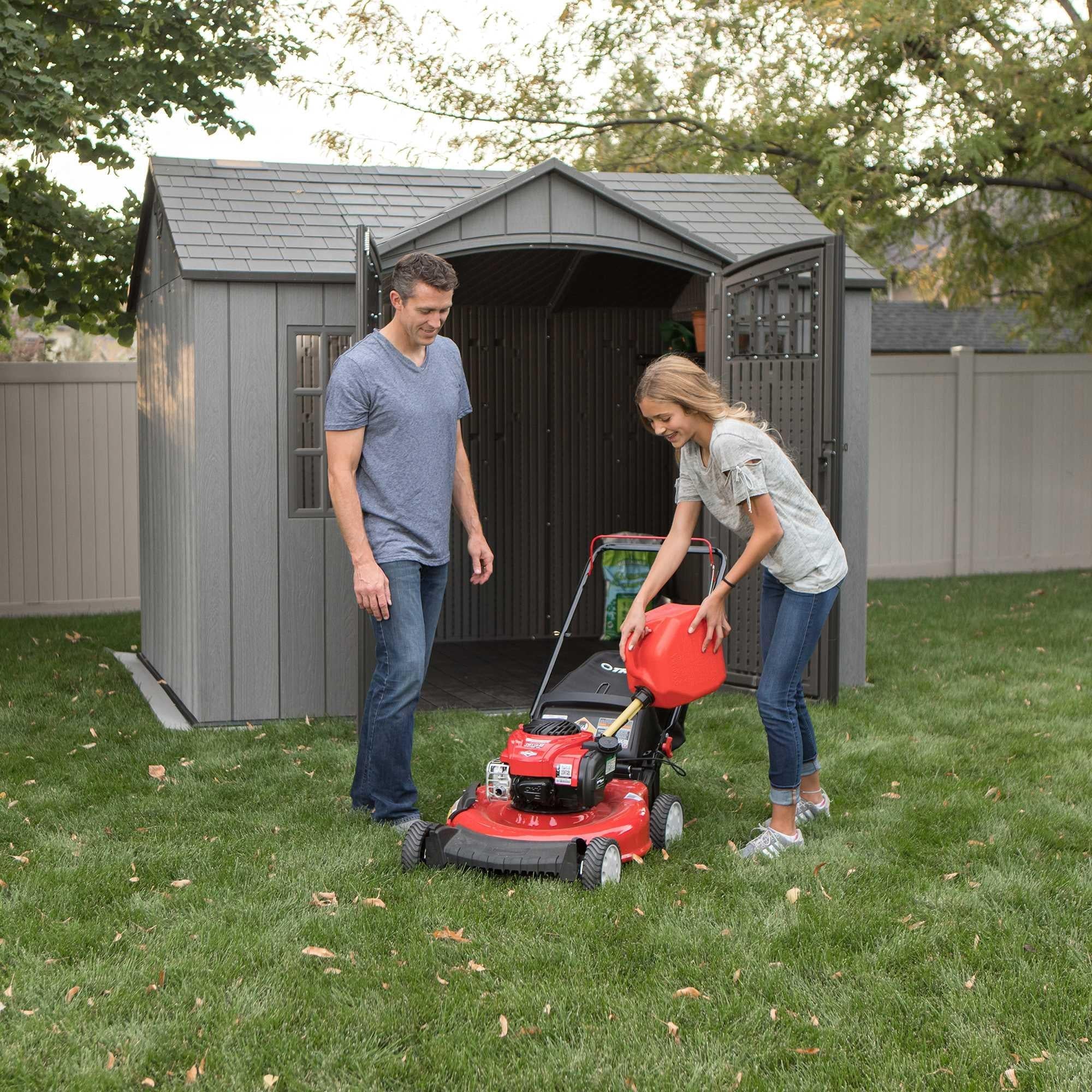 Lifetime 10 Ft. X 8 Ft. Outdoor Storage Shed – 60330