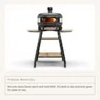 Dome Propane Outdoor Pizza Ovens in Off-Black
