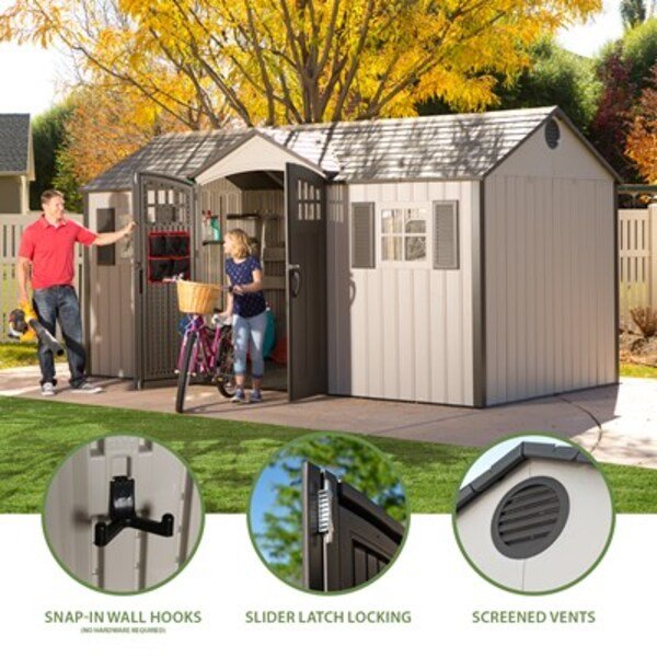 Lifetime 15 x 8 ft. Shed – 60138
