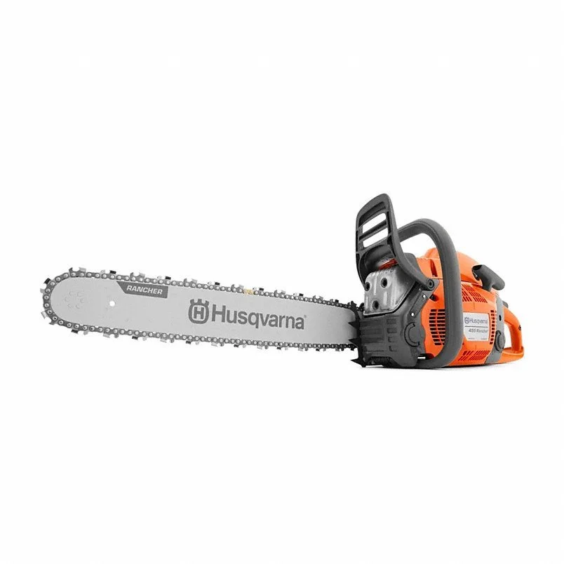 HUSQVARNA Gas-Powered Chainsaw: 20 in BarsLg, Rear Handle, Auto Chains Oiler, 3.5 hp Horsepower
