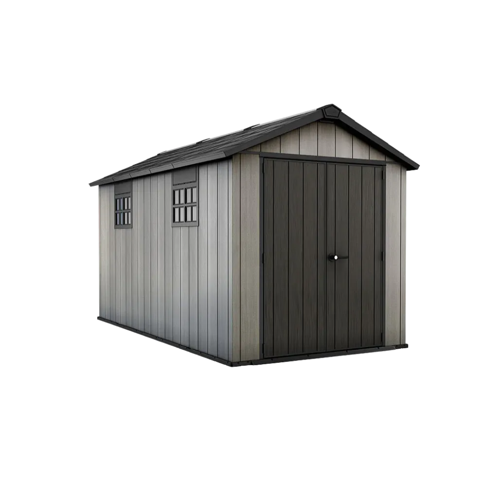 Keter Oakland 7.5 x 13 ft Duotech Steel Reinforced Storage Shed