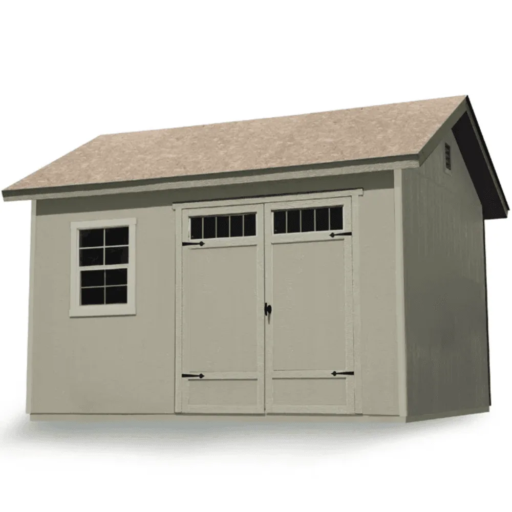 Handy Home Products Beachwood 10 ft. x 12 ft. Outdoor Wood Shed