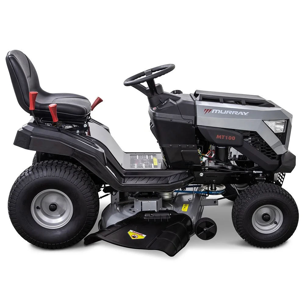 Murray MT100 42 in. 13.5 HP 500cc E1350 Series Briggs and Stratton Engine 6-Speed Manual Gas Riding Lawn Tractor Mowers