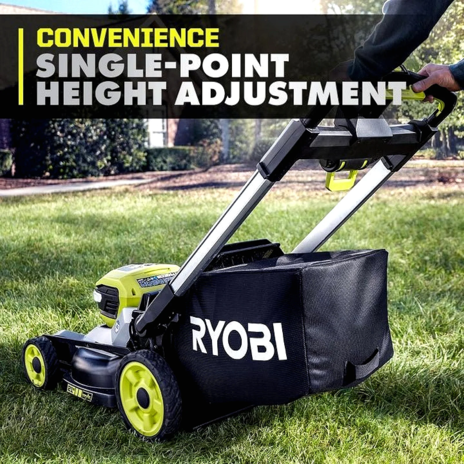 RYOBI 40V HP Brushless 21" Self-Propelled Multi-Blade Lawn Mower Kit