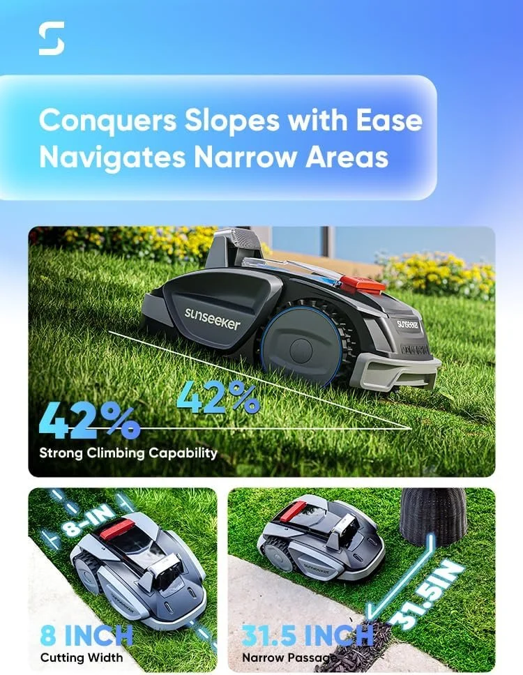 Sunseeker V3 Quiet Lawn Mowers