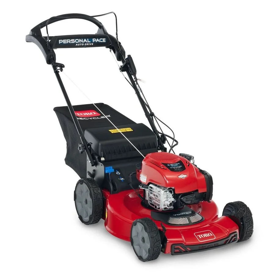 Toro 22" Electric-Start Recycler Personal Pace Self-Propelled Gas Lawn Mowers