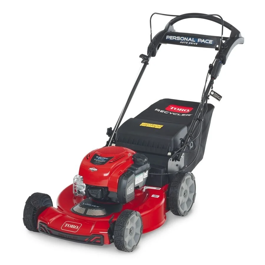 Toro 22" Electric-Start Recycler Personal Pace Self-Propelled Gas Lawn Mowers