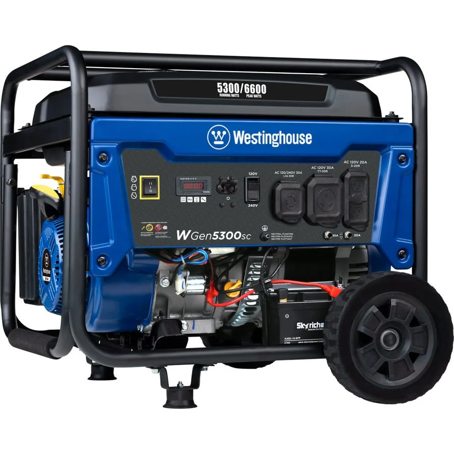 WGen5300sc Generator with CO Sensors